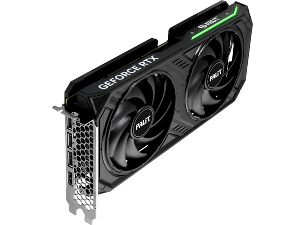 Видеокарта Palit PCI-Ex GeForce RTX 4060 Ti Dual 8GB GDDR6 (128bit) (2535/18000) (HDMI, 3 x DisplayPort) (NE6406T019P1-1060D) - изображение 4 Видеокарта Palit PCI-Ex GeForce RTX 4060 Ti Dual 8GB GDDR6 (128bit) (2535/18000) (HDMI, 3 x DisplayPort) (NE6406T019P1-1060D) - изображение 4
