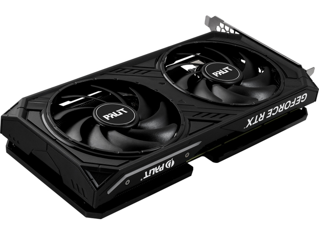 Видеокарта Palit PCI-Ex GeForce RTX 4060 Ti Dual 8GB GDDR6 (128bit) (2535/18000) (HDMI, 3 x DisplayPort) (NE6406T019P1-1060D) - изображение 5 Видеокарта Palit PCI-Ex GeForce RTX 4060 Ti Dual 8GB GDDR6 (128bit) (2535/18000) (HDMI, 3 x DisplayPort) (NE6406T019P1-1060D) - изображение 5