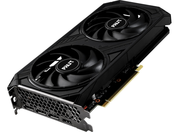 Видеокарта Palit PCI-Ex GeForce RTX 4060 Ti Dual 8GB GDDR6 (128bit) (2535/18000) (HDMI, 3 x DisplayPort) (NE6406T019P1-1060D) - изображение 6 Видеокарта Palit PCI-Ex GeForce RTX 4060 Ti Dual 8GB GDDR6 (128bit) (2535/18000) (HDMI, 3 x DisplayPort) (NE6406T019P1-1060D) - изображение 6