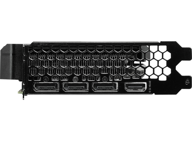 Видеокарта Palit PCI-Ex GeForce RTX 4060 Ti StormX 8GB GDDR6 (128bit) (2535/18000) (HDMI, 3 x DisplayPort) (NE6406T019P1-1060F) - изображение 6 Видеокарта Palit PCI-Ex GeForce RTX 4060 Ti StormX 8GB GDDR6 (128bit) (2535/18000) (HDMI, 3 x DisplayPort) (NE6406T019P1-1060F) - изображение 6