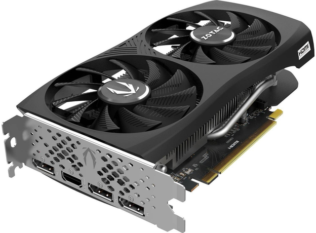 Відеокарта Zotac GeForce RTX 4060 Twin Edge 8GB (ZT-D40600E-10M) - зображення 2 Відеокарта Zotac GeForce RTX 4060 Twin Edge 8GB (ZT-D40600E-10M) - зображення 2