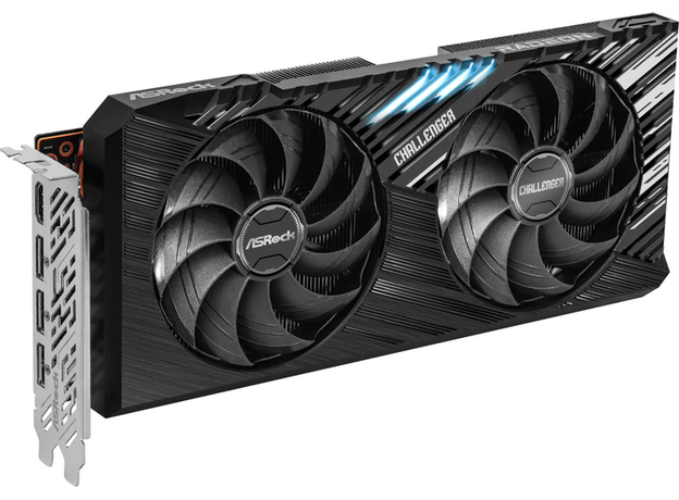 Видеокарта ASRock Radeon RX 7800 XT Challenger OC 16GB (RX7800XT CL 16GO) - изображение 2 Видеокарта ASRock Radeon RX 7800 XT Challenger OC 16GB (RX7800XT CL 16GO) - изображение 2