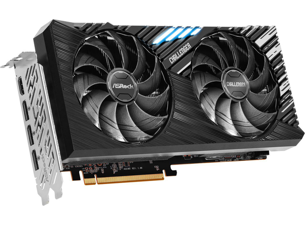 Видеокарта ASRock Radeon RX 7800 XT Challenger OC 16GB (RX7800XT CL 16GO) - изображение 3 Видеокарта ASRock Radeon RX 7800 XT Challenger OC 16GB (RX7800XT CL 16GO) - изображение 3