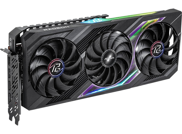 Видеокарта ASRock Radeon RX 7700 XT PHANTOM GAMING OC 12G (RX7700XT PG 12GO) - изображение 2 Видеокарта ASRock Radeon RX 7700 XT PHANTOM GAMING OC 12G (RX7700XT PG 12GO) - изображение 2