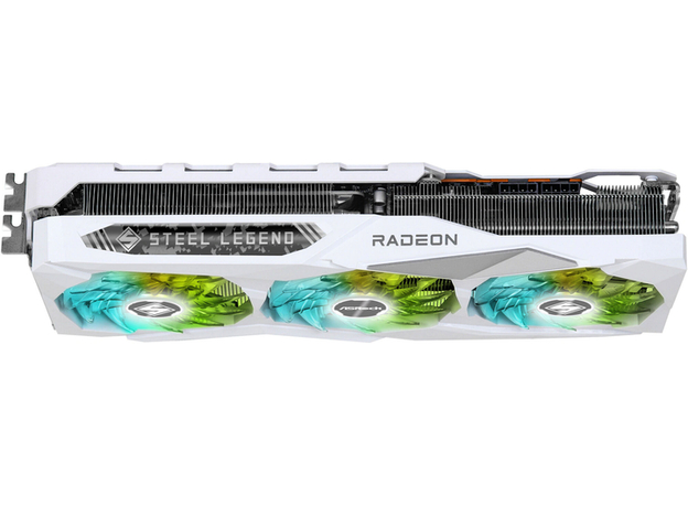 Видеокарта ASRock Radeon RX 7700 XT STEEL LEGEND OC 12G (RX7700XT SL 12GO) - изображение 4 Видеокарта ASRock Radeon RX 7700 XT STEEL LEGEND OC 12G (RX7700XT SL 12GO) - изображение 4