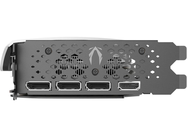 Видеокарта Zotac PCI-Ex GeForce RTX 4060 Ti Twin Edge OC White Edition 8GB GDDR6 (128bit) (2565/18000) (HDMI, 3 x DisplayPort) (ZT-D40610Q-10M) - изображение 5 Видеокарта Zotac PCI-Ex GeForce RTX 4060 Ti Twin Edge OC White Edition 8GB GDDR6 (128bit) (2565/18000) (HDMI, 3 x DisplayPort) (ZT-D40610Q-10M) - изображение 5