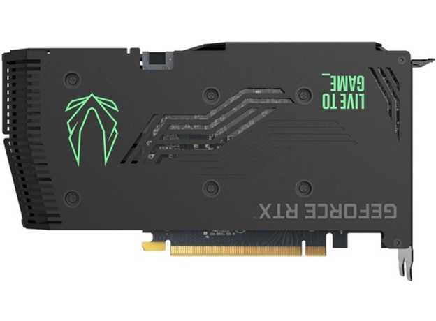 Видеокарта Zotac PCI-Ex GeForce RTX 3050 GAMING ECO 8GB GDDR6 (128bit) (1777/14000) (1 x HDMI, 3 x DisplayPort) (ZT-A30500K-10M) - изображение 2 Видеокарта Zotac PCI-Ex GeForce RTX 3050 GAMING ECO 8GB GDDR6 (128bit) (1777/14000) (1 x HDMI, 3 x DisplayPort) (ZT-A30500K-10M) - изображение 2