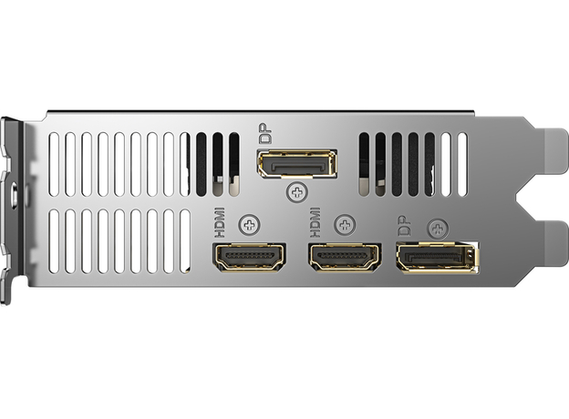 Видеокарта Gigabyte PCI-Ex GeForce RTX 3050 Low Profile OC 6GB GDDR6 (96bit) (1477/14000) (2 х HDMI, 2 x DisplayPort) (GV-N3050OC-6GL) - изображение 5