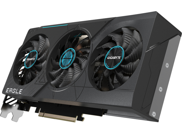 Видеокарта Gigabyte PCI-Ex GeForce RTX 4070 Super Eagle OC 12G 12GB GDDR6X (192bit) (2535/21000) (HDMI, 3 x DisplayPort) (GV-N407SEAGLE OC-12GD) - изображение 3 Видеокарта Gigabyte PCI-Ex GeForce RTX 4070 Super Eagle OC 12G 12GB GDDR6X (192bit) (2535/21000) (HDMI, 3 x DisplayPort) (GV-N407SEAGLE OC-12GD) - изображение 3