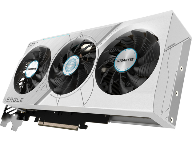 Відеокарта Gigabyte PCI-Ex GeForce RTX 4070 Super Eagle OC ICE 12G 12GB GDDR6X (192bit) (2535/21000) (HDMI, 3 x DisplayPort) (GV-N407SEAGLEOC ICE-12GD) - зображення 4 Відеокарта Gigabyte PCI-Ex GeForce RTX 4070 Super Eagle OC ICE 12G 12GB GDDR6X (192bit) (2535/21000) (HDMI, 3 x DisplayPort) (GV-N407SEAGLEOC ICE-12GD) - зображення 4