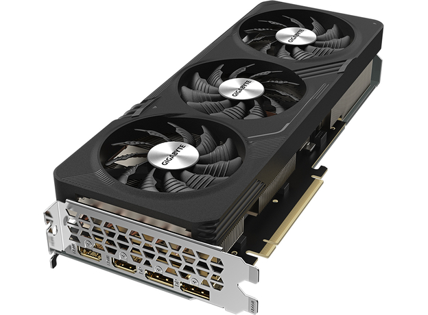 Видеокарта Gigabyte PCI-Ex Radeon RX 7600 XT Gaming OC 16GB GDDR6 (128bit) (2810/18000) (2 x HDMI, 2 x DisplayPort) (GV-R76XTGAMING OC-16GD) - изображение 4 Видеокарта Gigabyte PCI-Ex Radeon RX 7600 XT Gaming OC 16GB GDDR6 (128bit) (2810/18000) (2 x HDMI, 2 x DisplayPort) (GV-R76XTGAMING OC-16GD) - изображение 4