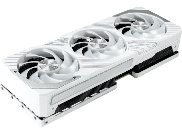 Видеокарта Palit PCI-Ex GeForce RTX 4070 Ti GamingPro White OC 12GB GDDR6X (192bit) (2670/21000) (1 x HDMI, 3 x DisplayPort) (NED407TV19K9-1043W) - изображение 3 Видеокарта Palit PCI-Ex GeForce RTX 4070 Ti GamingPro White OC 12GB GDDR6X (192bit) (2670/21000) (1 x HDMI, 3 x DisplayPort) (NED407TV19K9-1043W) - изображение 3