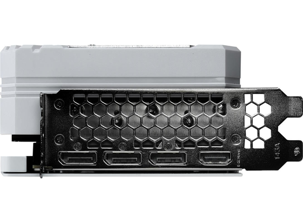 Видеокарта Palit PCI-Ex GeForce RTX 4070 Ti GamingPro White OC 12GB GDDR6X (192bit) (2670/21000) (1 x HDMI, 3 x DisplayPort) (NED407TV19K9-1043W) - изображение 7 Видеокарта Palit PCI-Ex GeForce RTX 4070 Ti GamingPro White OC 12GB GDDR6X (192bit) (2670/21000) (1 x HDMI, 3 x DisplayPort) (NED407TV19K9-1043W) - изображение 7