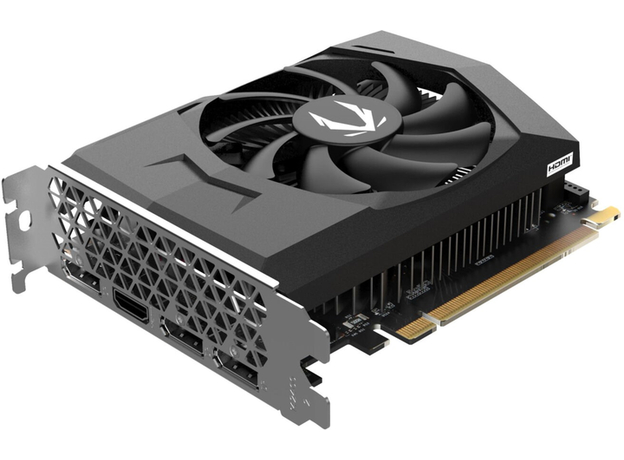 Відеокарта ZOTAC PCI-Ex GeForce RTX 3050 Solo 6GB GDDR6 (96bit) (1470/14000) (1 x HDMI, 3 x DisplayPort) (ZT-A30510G-10L) - зображення 2 Відеокарта ZOTAC PCI-Ex GeForce RTX 3050 Solo 6GB GDDR6 (96bit) (1470/14000) (1 x HDMI, 3 x DisplayPort) (ZT-A30510G-10L) - зображення 2