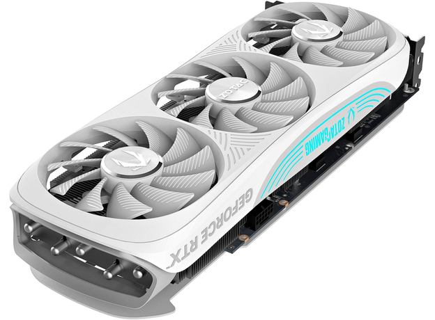 Видеокарта Zotac PCI-Ex GeForce RTX 4070 Ti Super Trinity OC White Edition 16GB GDDR6X (256bit) (2625/21000) (HDMI, 3 x DisplayPort) (ZT-D40730Q-10P) - изображение 3 Видеокарта Zotac PCI-Ex GeForce RTX 4070 Ti Super Trinity OC White Edition 16GB GDDR6X (256bit) (2625/21000) (HDMI, 3 x DisplayPort) (ZT-D40730Q-10P) - изображение 3