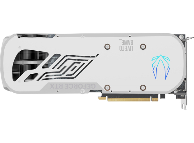 Видеокарта Zotac PCI-Ex GeForce RTX 4070 Ti Super Trinity OC White Edition 16GB GDDR6X (256bit) (2625/21000) (HDMI, 3 x DisplayPort) (ZT-D40730Q-10P) - изображение 4 Видеокарта Zotac PCI-Ex GeForce RTX 4070 Ti Super Trinity OC White Edition 16GB GDDR6X (256bit) (2625/21000) (HDMI, 3 x DisplayPort) (ZT-D40730Q-10P) - изображение 4