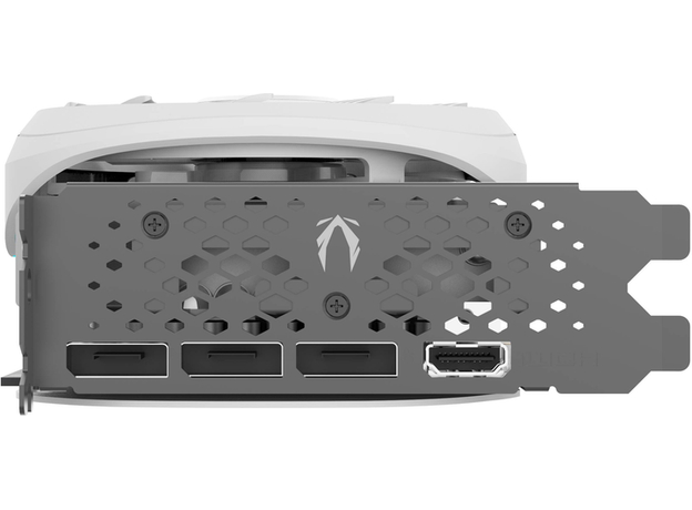 Видеокарта Zotac PCI-Ex GeForce RTX 4070 Ti Super Trinity OC White Edition 16GB GDDR6X (256bit) (2625/21000) (HDMI, 3 x DisplayPort) (ZT-D40730Q-10P) - изображение 5 Видеокарта Zotac PCI-Ex GeForce RTX 4070 Ti Super Trinity OC White Edition 16GB GDDR6X (256bit) (2625/21000) (HDMI, 3 x DisplayPort) (ZT-D40730Q-10P) - изображение 5