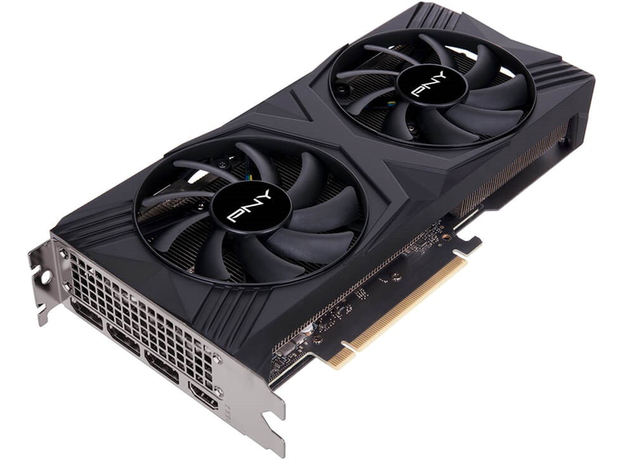 Видеокарта PNY PCI-Ex GeForce RTX 4070 Super VERTO Dual Fan OC 12GB GDDR6X (192bit) (2490/21000) (1 x HDMI, 3 x DisplayPort) (VCG4070S12DFXPB1-O) - изображение 2 Видеокарта PNY PCI-Ex GeForce RTX 4070 Super VERTO Dual Fan OC 12GB GDDR6X (192bit) (2490/21000) (1 x HDMI, 3 x DisplayPort) (VCG4070S12DFXPB1-O) - изображение 2