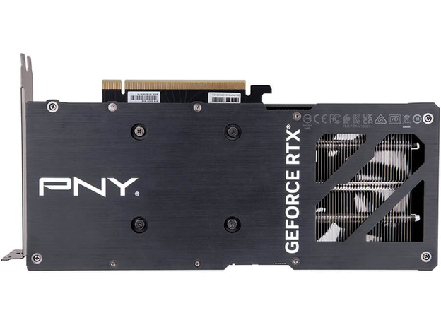 Видеокарта PNY PCI-Ex GeForce RTX 4070 Super VERTO Dual Fan OC 12GB GDDR6X (192bit) (2490/21000) (1 x HDMI, 3 x DisplayPort) (VCG4070S12DFXPB1-O) - изображение 9 Видеокарта PNY PCI-Ex GeForce RTX 4070 Super VERTO Dual Fan OC 12GB GDDR6X (192bit) (2490/21000) (1 x HDMI, 3 x DisplayPort) (VCG4070S12DFXPB1-O) - изображение 9