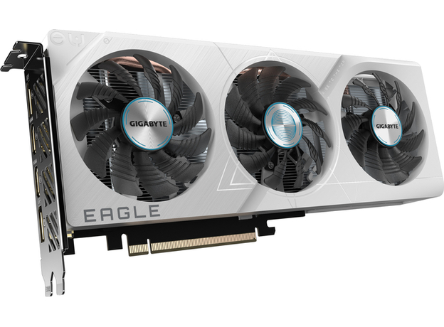 Відеокарта Gigabyte PCI-Ex GeForce RTX 4060 Eagle OC ICE 8GB GDDR6 (128bit) (2505/17000) (2 x HDMI, 2 x DisplayPort) (GV-N4060EAGLEOC ICE-8GD) - зображення 3 Відеокарта Gigabyte PCI-Ex GeForce RTX 4060 Eagle OC ICE 8GB GDDR6 (128bit) (2505/17000) (2 x HDMI, 2 x DisplayPort) (GV-N4060EAGLEOC ICE-8GD) - зображення 3