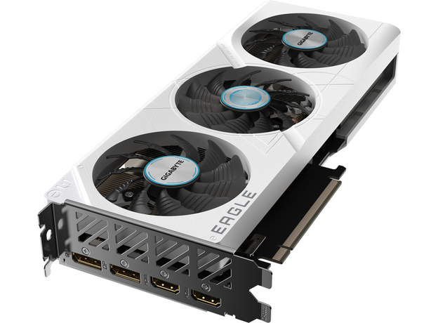 Відеокарта Gigabyte PCI-Ex GeForce RTX 4060 Ti Eagle OC ICE 8GB GDDR6 (128bit) (2550/18000) (2 x HDMI, 2 x DisplayPort) (GV-N406TEAGLEOC ICE-8GD) - зображення 5 Відеокарта Gigabyte PCI-Ex GeForce RTX 4060 Ti Eagle OC ICE 8GB GDDR6 (128bit) (2550/18000) (2 x HDMI, 2 x DisplayPort) (GV-N406TEAGLEOC ICE-8GD) - зображення 5