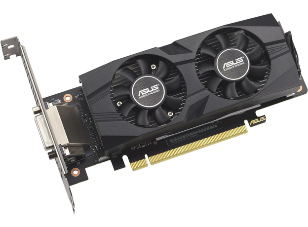 Відеокарта ASUS PCI-Ex GeForce RTX 3050 LP BRK OC Edition 6GB GDDR6 (96bit) (1537/14000) (HDMI, DisplayPort, DVI-D) (RTX3050-O6G-LP-BRK) - зображення 2 Відеокарта ASUS PCI-Ex GeForce RTX 3050 LP BRK OC Edition 6GB GDDR6 (96bit) (1537/14000) (HDMI, DisplayPort, DVI-D) (RTX3050-O6G-LP-BRK) - зображення 2