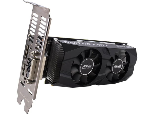 Відеокарта ASUS PCI-Ex GeForce RTX 3050 LP BRK OC Edition 6GB GDDR6 (96bit) (1537/14000) (HDMI, DisplayPort, DVI-D) (RTX3050-O6G-LP-BRK) - зображення 3 Відеокарта ASUS PCI-Ex GeForce RTX 3050 LP BRK OC Edition 6GB GDDR6 (96bit) (1537/14000) (HDMI, DisplayPort, DVI-D) (RTX3050-O6G-LP-BRK) - зображення 3