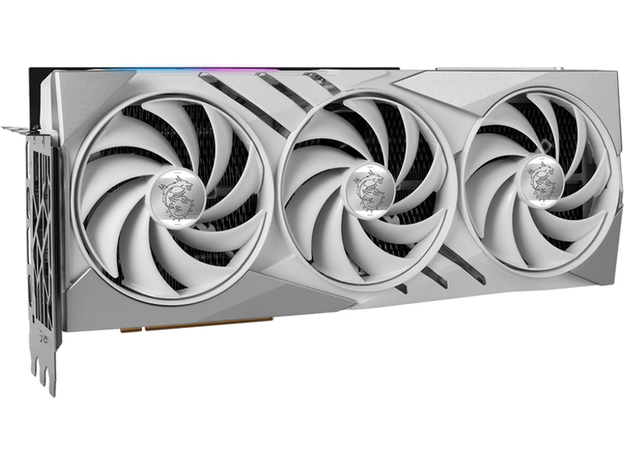 Видеокарта MSI PCI-Ex GeForce RTX 4080 Super 16G Gaming X Slim White 16GB GDDR6X (256bit) (2625/23000) (2 x HDMI, 2 x DisplayPort) (RTX 4080 SUPER 16G GAMING X SLIM WHITE) - изображение 2 Видеокарта MSI PCI-Ex GeForce RTX 4080 Super 16G Gaming X Slim White 16GB GDDR6X (256bit) (2625/23000) (2 x HDMI, 2 x DisplayPort) (RTX 4080 SUPER 16G GAMING X SLIM WHITE) - изображение 2