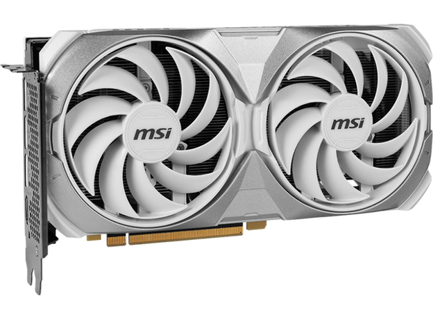 Видеокарта MSI PCI-Ex GeForce RTX 4070 Super 12G Ventus 2X White OC 12GB GDDR6X (192bit) (2520/21000) (HDMI, 3 x DisplayPort) (RTX 4070 SUPER 12G VENTUS 2X WHITE OC) - изображение 2