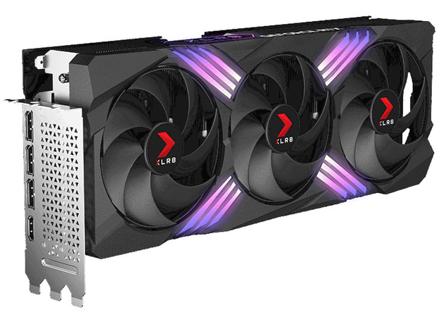 Видеокарта PNY PCI-Ex GeForce RTX 4070 Ti Super XLR8 Gaming VERTO EPIC-X RGB OC 16GB GDDR6X (256bit) (1 x HDMI, 3 x DisplayPort) (VCG4070TS16TFXXPB1-O) - изображение 2