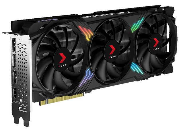 Відеокарта PNY PCI-Ex GeForce RTX 4070 Super XLR8 Gaming VERTO EPIC-X RGB OC 12GB GDDR6X (192bit) (1 x HDMI, 3 x DisplayPort) (VCG4070S12TFXXPB1-O) - зображення 2 Відеокарта PNY PCI-Ex GeForce RTX 4070 Super XLR8 Gaming VERTO EPIC-X RGB OC 12GB GDDR6X (192bit) (1 x HDMI, 3 x DisplayPort) (VCG4070S12TFXXPB1-O) - зображення 2