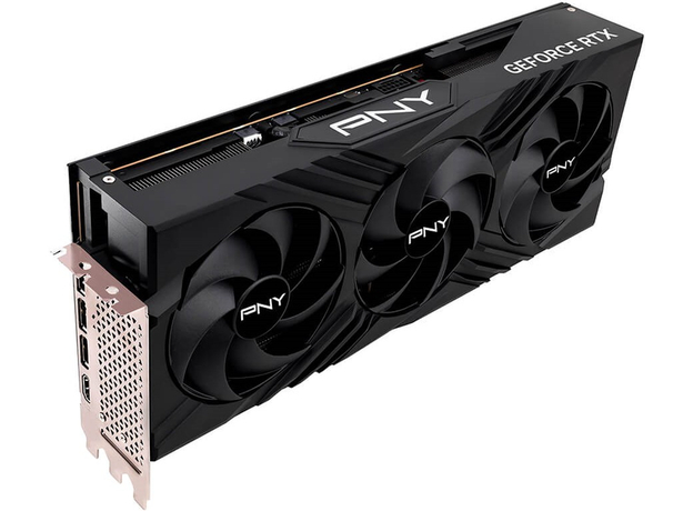 Видеокарта PNY PCI-Ex GeForce RTX 4080 Super 16GB OC LED TF VERTO GDDR6X (256bit) (2565/23000) (HDMI, 3 x DisplayPort) (VCG4080S16TFXPB1-O) - изображение 3 Видеокарта PNY PCI-Ex GeForce RTX 4080 Super 16GB OC LED TF VERTO GDDR6X (256bit) (2565/23000) (HDMI, 3 x DisplayPort) (VCG4080S16TFXPB1-O) - изображение 3