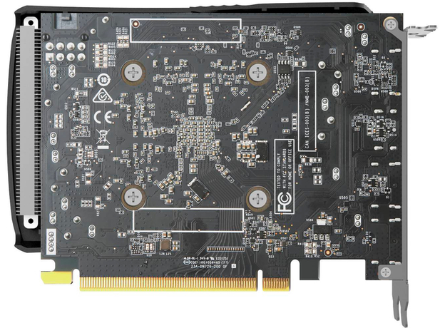 Відеокарта Zotac PCI-Ex GeForce RTX 4060 Solo 8GB GDDR6 (128bit) (2460/17000) (HDMI, 3 x DisplayPort) (ZT-D40600G-10L) - зображення 5 Відеокарта Zotac PCI-Ex GeForce RTX 4060 Solo 8GB GDDR6 (128bit) (2460/17000) (HDMI, 3 x DisplayPort) (ZT-D40600G-10L) - зображення 5