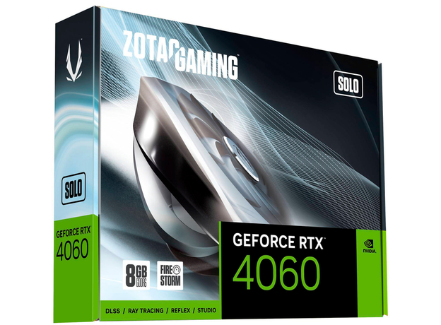 Відеокарта Zotac PCI-Ex GeForce RTX 4060 Solo 8GB GDDR6 (128bit) (2460/17000) (HDMI, 3 x DisplayPort) (ZT-D40600G-10L) - зображення 7 Відеокарта Zotac PCI-Ex GeForce RTX 4060 Solo 8GB GDDR6 (128bit) (2460/17000) (HDMI, 3 x DisplayPort) (ZT-D40600G-10L) - зображення 7
