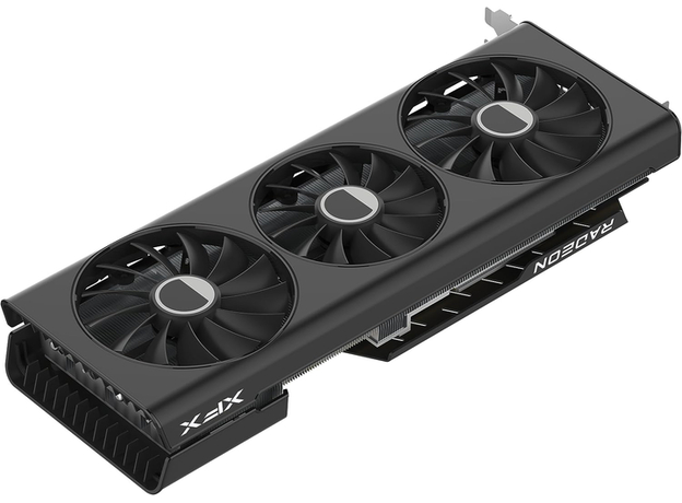 Видеокарта XFX PCI-Ex Radeon RX 7700 XT SPEEDSTER QICK 319 Black Edition 12GB GDDR6 (192bit) (2599/18000) (HDMI, 3 x DisplayPort) (RX-77TQICKB9) - изображение 3 Видеокарта XFX PCI-Ex Radeon RX 7700 XT SPEEDSTER QICK 319 Black Edition 12GB GDDR6 (192bit) (2599/18000) (HDMI, 3 x DisplayPort) (RX-77TQICKB9) - изображение 3