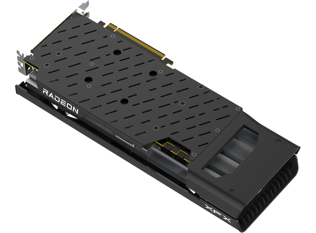 Видеокарта XFX PCI-Ex Radeon RX 7700 XT SPEEDSTER QICK 319 Black Edition 12GB GDDR6 (192bit) (2599/18000) (HDMI, 3 x DisplayPort) (RX-77TQICKB9) - изображение 4 Видеокарта XFX PCI-Ex Radeon RX 7700 XT SPEEDSTER QICK 319 Black Edition 12GB GDDR6 (192bit) (2599/18000) (HDMI, 3 x DisplayPort) (RX-77TQICKB9) - изображение 4