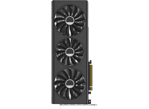 Видеокарта XFX PCI-Ex Radeon RX 7700 XT SPEEDSTER QICK 319 Black Edition 12GB GDDR6 (192bit) (2599/18000) (HDMI, 3 x DisplayPort) (RX-77TQICKB9) - изображение 5 Видеокарта XFX PCI-Ex Radeon RX 7700 XT SPEEDSTER QICK 319 Black Edition 12GB GDDR6 (192bit) (2599/18000) (HDMI, 3 x DisplayPort) (RX-77TQICKB9) - изображение 5