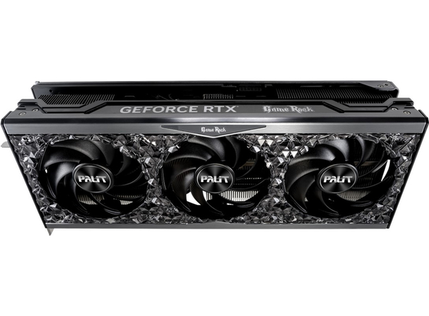 Відеокарта Palit PCI-Ex GeForce RTX 4070 Ti Super GameRock OmniBlack 16GB GDDR6X (256bit) (2610/21000) (1 x HDMI, 3 x DisplayPort) (NED47TS019T2-1020Q) - зображення 3