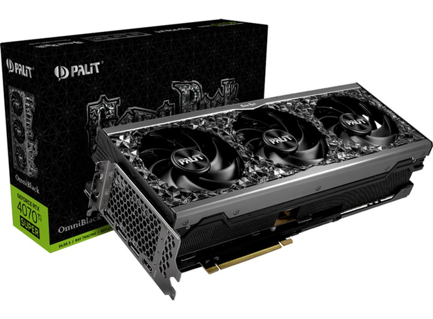 Відеокарта Palit PCI-Ex GeForce RTX 4070 Ti Super GameRock OmniBlack 16GB GDDR6X (256bit) (2610/21000) (1 x HDMI, 3 x DisplayPort) (NED47TS019T2-1020Q) - зображення 8