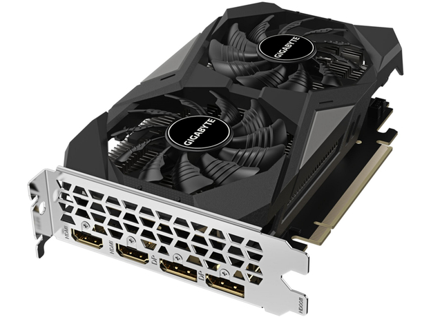 Відеокарта Gigabyte PCI-Ex GeForce RTX 3050 Windforce OC 6GB GDDR6 (96bit) (1477/14000) (2 х HDMI, 2 x DisplayPort) (GV-N3050WF2OC-6GD) - зображення 4