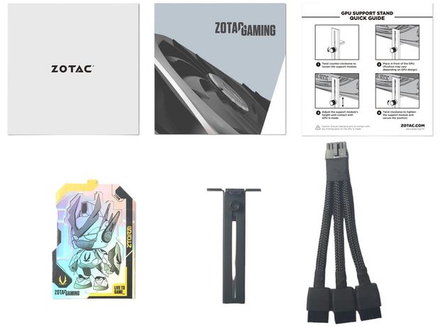 Видеокарта Zotac PCI-Ex GeForce RTX 4070 SUPER 12GB GDDR6 Trinity OC Black Edition (256bit) (2520/22400) (1 x HDMI, 3 x DisplayPort) (ZT-D40720J-10P) - изображение 6
