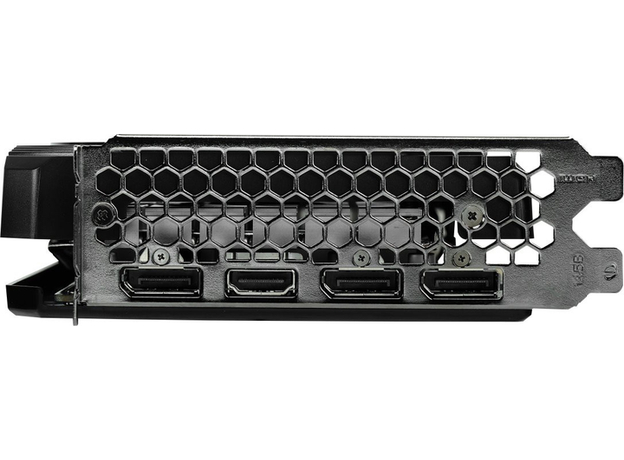 Видеокарта Palit PCI-Ex GeForce RTX 4060 Infinity 2 8GB GDDR6 (128bit) (2460/17000) (HDMI, 3 x DisplayPort) (NE64060019P1-1070L) - изображение 4 Видеокарта Palit PCI-Ex GeForce RTX 4060 Infinity 2 8GB GDDR6 (128bit) (2460/17000) (HDMI, 3 x DisplayPort) (NE64060019P1-1070L) - изображение 4