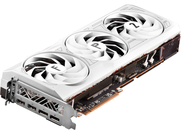Видеокарта Sapphire PCI-Ex Radeon RX 7700 XT Pure Frostpunk 2 Edition 12GB GDDR6 (192bit) (2226/18000 МГц) (2 x HDMI, 2 x DisplayPort) (11335-08-50G) - изображение 3 Видеокарта Sapphire PCI-Ex Radeon RX 7700 XT Pure Frostpunk 2 Edition 12GB GDDR6 (192bit) (2226/18000 МГц) (2 x HDMI, 2 x DisplayPort) (11335-08-50G) - изображение 3