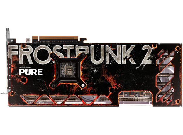 Видеокарта Sapphire PCI-Ex Radeon RX 7700 XT Pure Frostpunk 2 Edition 12GB GDDR6 (192bit) (2226/18000 МГц) (2 x HDMI, 2 x DisplayPort) (11335-08-50G) - изображение 6 Видеокарта Sapphire PCI-Ex Radeon RX 7700 XT Pure Frostpunk 2 Edition 12GB GDDR6 (192bit) (2226/18000 МГц) (2 x HDMI, 2 x DisplayPort) (11335-08-50G) - изображение 6