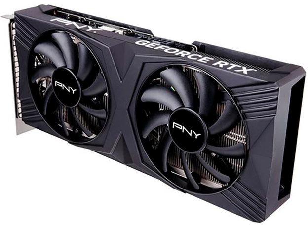 Відеокарта PNY PCI-Ex GeForce RTX 4060Ti VERTO Dual Fan 16GB GDDR6 (128bit) (1 x HDMI, 3 x DisplayPort) (VCG4060T16DFXPB1) - зображення 2 Відеокарта PNY PCI-Ex GeForce RTX 4060Ti VERTO Dual Fan 16GB GDDR6 (128bit) (1 x HDMI, 3 x DisplayPort) (VCG4060T16DFXPB1) - зображення 2