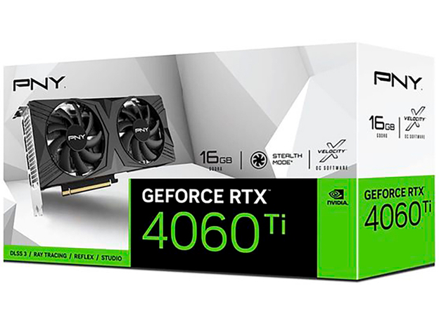 Відеокарта PNY PCI-Ex GeForce RTX 4060Ti VERTO Dual Fan 16GB GDDR6 (128bit) (1 x HDMI, 3 x DisplayPort) (VCG4060T16DFXPB1) - зображення 7 Відеокарта PNY PCI-Ex GeForce RTX 4060Ti VERTO Dual Fan 16GB GDDR6 (128bit) (1 x HDMI, 3 x DisplayPort) (VCG4060T16DFXPB1) - зображення 7