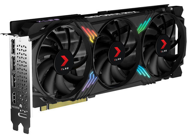 Видеокарта PNY PCI-Ex GeForce RTX 4060 Ti XLR8 Gaming VERTO EPIC-X RGB 8GB GDDR6 (128bit) (1 x HDMI, 3 x DisplayPort) (VCG4060T8TFXXPB1) - изображение 2 Видеокарта PNY PCI-Ex GeForce RTX 4060 Ti XLR8 Gaming VERTO EPIC-X RGB 8GB GDDR6 (128bit) (1 x HDMI, 3 x DisplayPort) (VCG4060T8TFXXPB1) - изображение 2