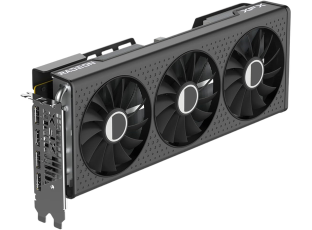 Видеокарта XFX PCI-Ex Radeon RX 7600 XT SPEEDSTER QICK 309 16GB GDDR6 (128bit) (2810/18000) (HDMI, 3 x DisplayPort) (RX-76TQICKBP)  Видеокарта XFX PCI-Ex Radeon RX 7600 XT SPEEDSTER QICK 309 16GB GDDR6 (128bit) (2810/18000) (HDMI, 3 x DisplayPort) (RX-76TQICKBP)