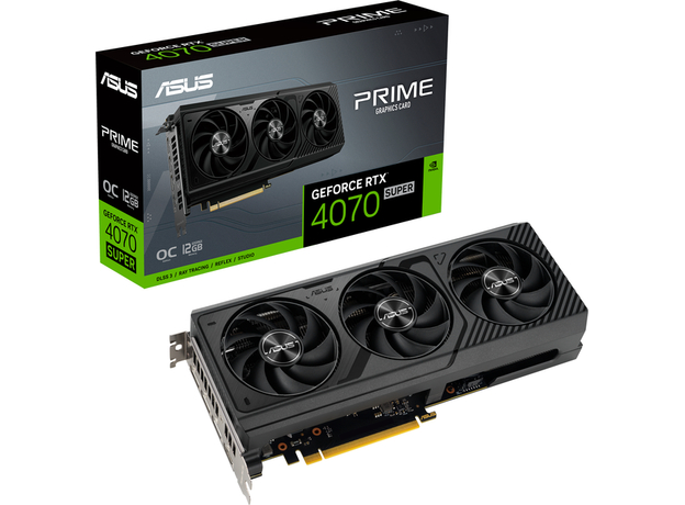 Видеокарта ASUS PCI-Ex GeForce RTX 4070 SUPER Prime 12GB GDDR6X (192bit) (2550/21000) (1 x HDMI, 3 x DisplayPort) (90YV0KC6-M0NA00) - изображение 11 Видеокарта ASUS PCI-Ex GeForce RTX 4070 SUPER Prime 12GB GDDR6X (192bit) (2550/21000) (1 x HDMI, 3 x DisplayPort) (90YV0KC6-M0NA00) - изображение 11