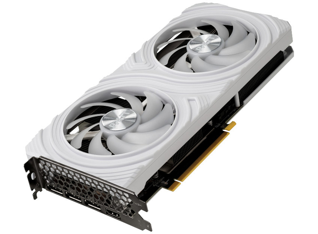 Видеокарта Palit PCI-Ex GeForce RTX 4060 Ti 8GB GDDR6 (128bit) (2535/18000) (1 x HDMI, 3 x DisplayPort) White (NE6406T019P1-1048L) - изображение 3